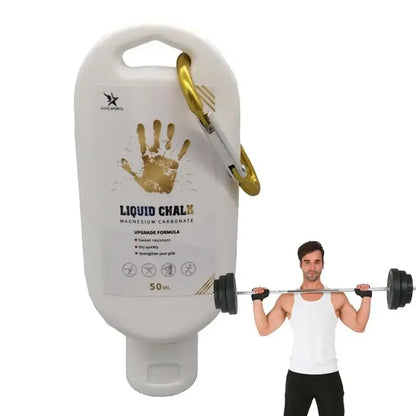 Liquid Chalks Sports Magnesium Powder Fitness Weight Lifting anti Slip Cream Grip Weight Lifting Climbing Gym Sports Leg Weights